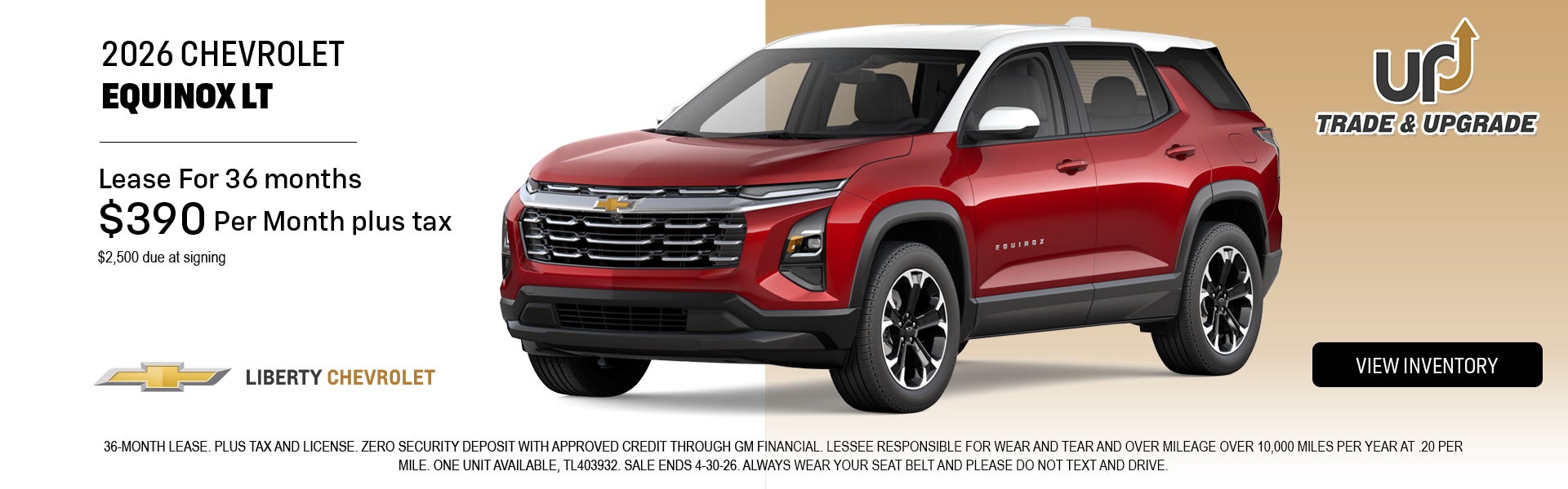 2026Chevrolet Equinox LT