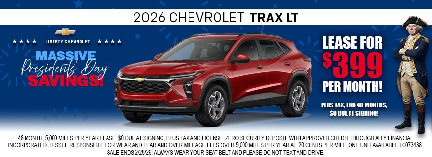 2026 CHEVROLET TRAX LT