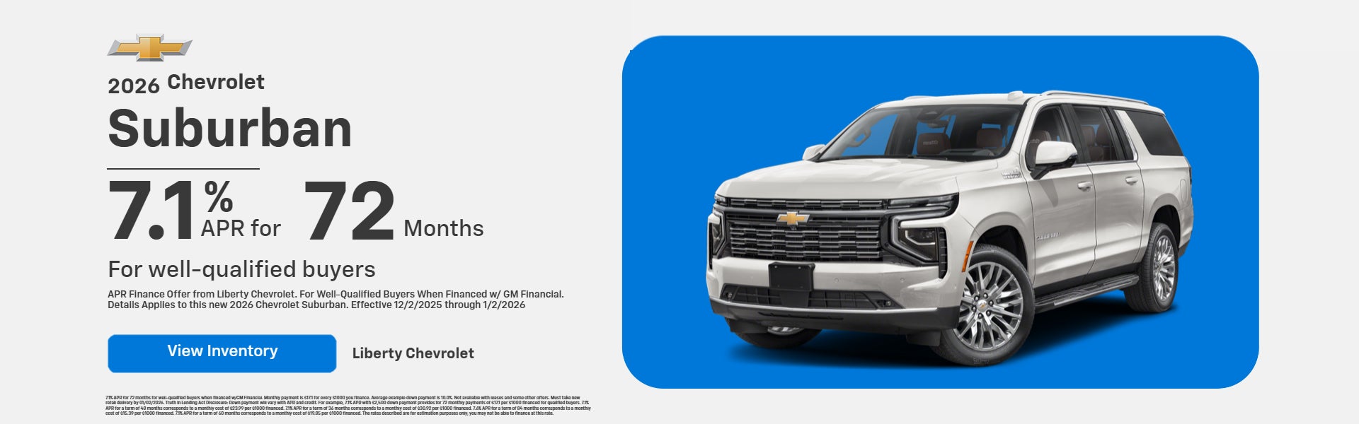 2026 Chevrolet Suburban