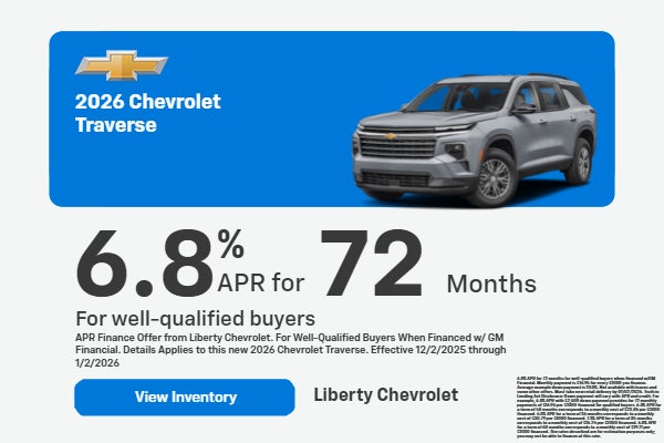 2026 Chevrolet Traverse