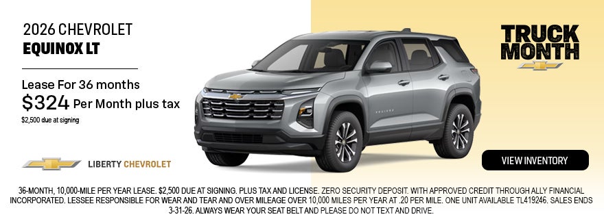 2026 Chevrolet Equinox LT