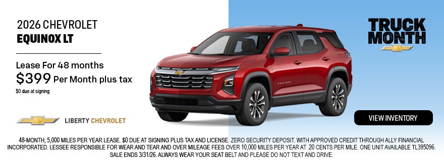 2026 Chevrolet Equinox LT