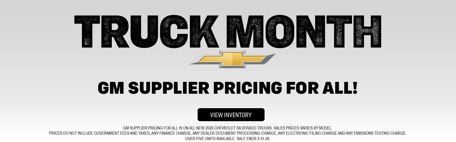 2026 Chevrolet Silverado Truck