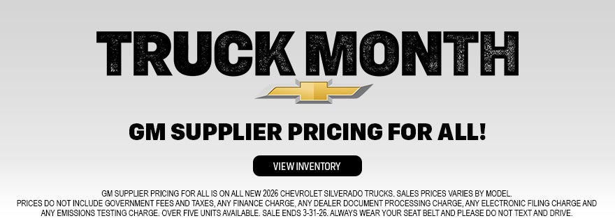 2026 Chevrolet Silverado Truck